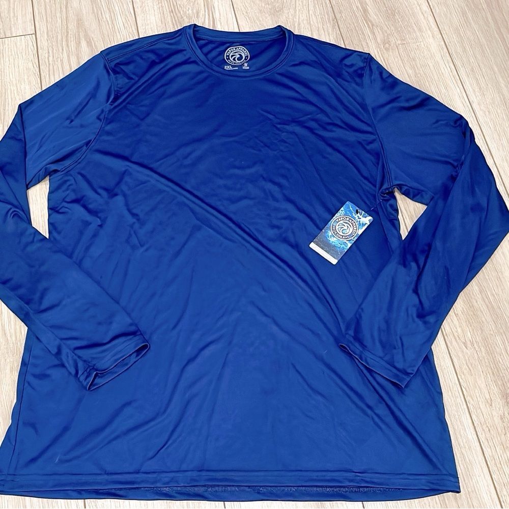 Blue Long Sleeve Men's Shirt